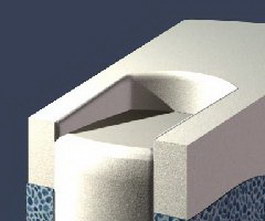 Modern cloth sofa 3d model preview