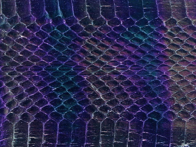 Artificial snakeskin texture