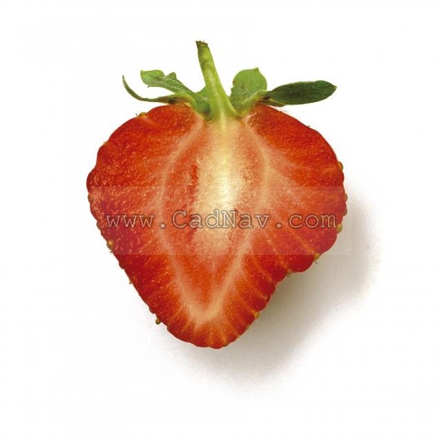 Strawberry slice texture