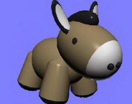 Donkey toys 3d preview