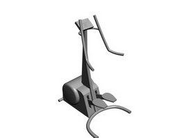 Step machine 3d model preview