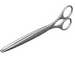 Scissors(shears) 3d preview