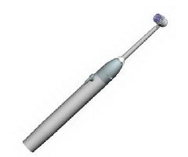 Electric toothbrush 3d model preview