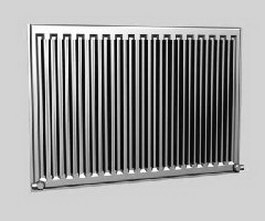 Aluminium alloy radiator 3d model preview