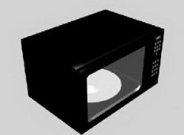 Microwave Oven 3d model preview