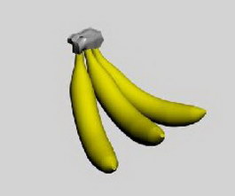 Banana 3d preview