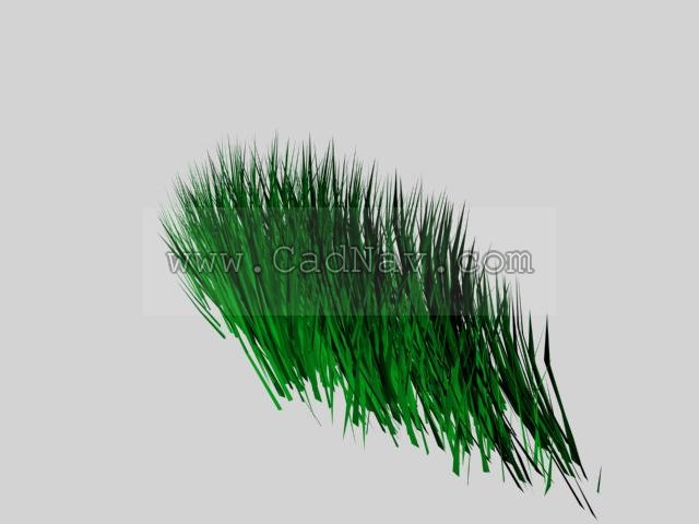 Aquatic weed 3d rendering
