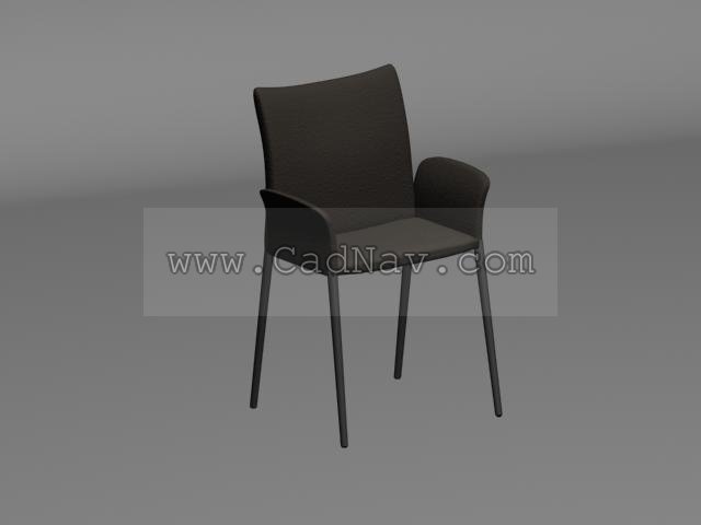 Zanotta armchair Hotel Chairs 3d rendering