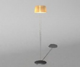 Simple style floor lamp 3d model preview