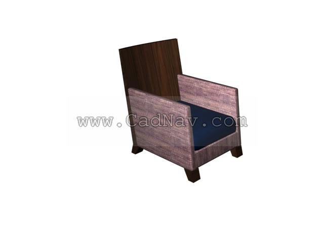 Ilinois home Sofa Chair 3d rendering