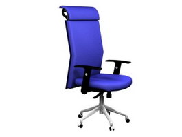 Spiral swivel lifting chair 3d model preview