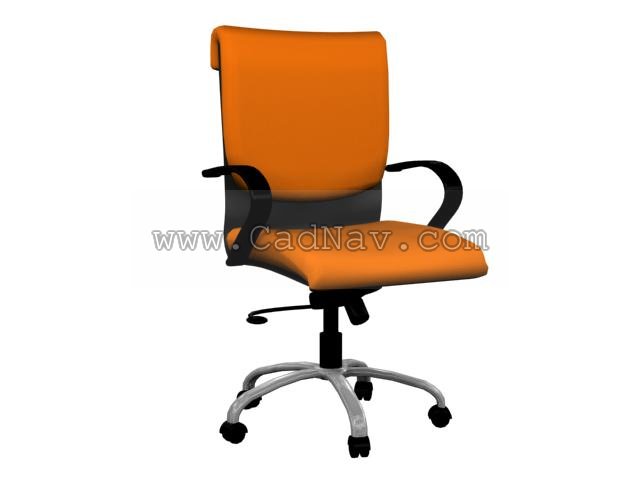 Pneumatic lifting chair 3d rendering