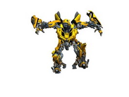 Transformers Bumblebee 3d model preview