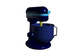 Food mixer blender 3d preview