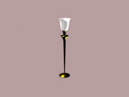 Standing lamp 3d model preview