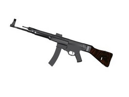 Sturmgewehr 44 assault rifle 3d model preview