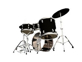 Jazz Drum 3d model preview