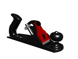 Hand plane 3d model preview