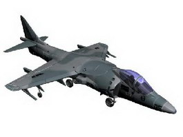 McDonnell Douglas AV-8B Harrier II 3d model preview