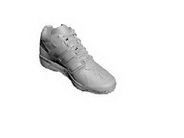 Mens hiking shoes 3d model preview
