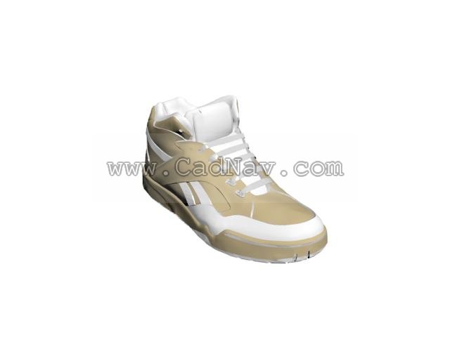 Mens Sneakers Sports Shoes 3d rendering
