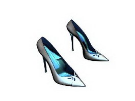 3d model of a high heel shoes free download stl file