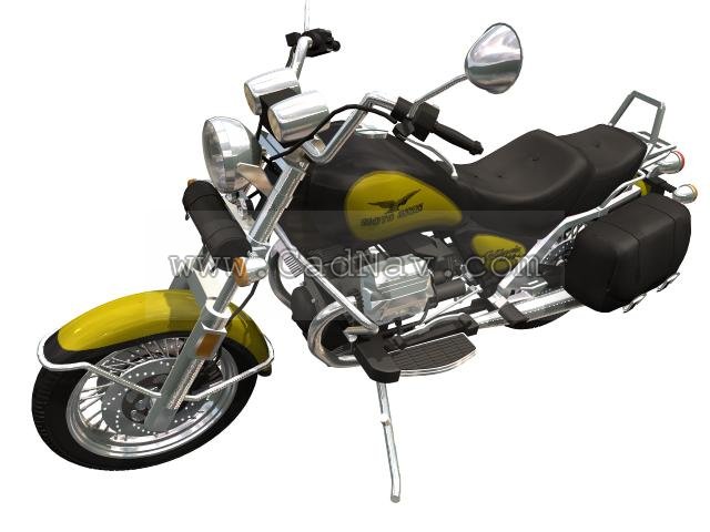 Moto Guzzi California Special motorcycle 3d rendering