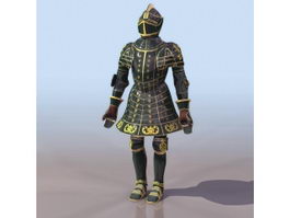 Ferdinand Armor 3d model preview