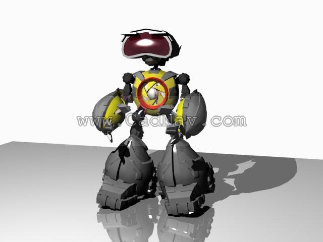 PLX robot 3d rendering