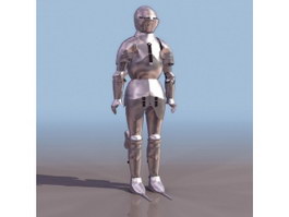 Freder Armor 3d model preview
