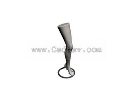 Stockings mannequin 3d model preview