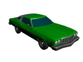 Buick Coupe 3d model preview
