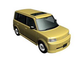 Toyota BB 3d model preview