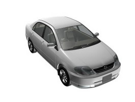 Toyota Corolla 3d model preview
