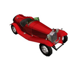 ALFA ROMEO 2300 SPIDER TOURING 3d model preview