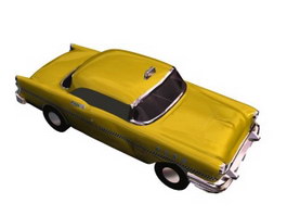 BUICK taxi 3d model preview