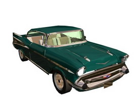Chevy impala 3d model preview