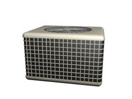 Air conditioner external unit 3d preview