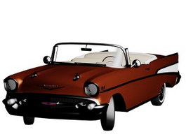 Chevy convertible 3d model preview