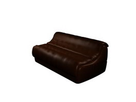 Double function sofa-bed 3d model preview