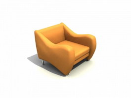 Wittmann Leisure Sofa 3d model preview