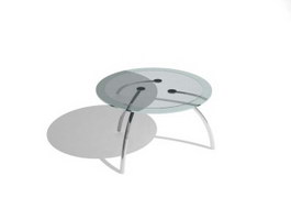 Ronald Schmitt coffee table round top 3d model preview