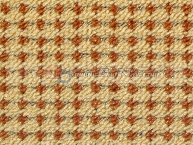 Cotton patterned carpet texture