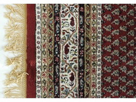 Hand-made carpet texture
