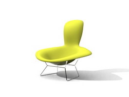Lounge Armchair 3d model preview