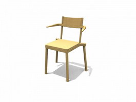 Dining Y-Chair 3d model preview