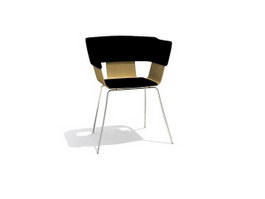 Conference armchair 3d model preview