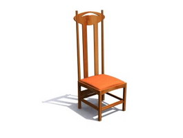 Hill House Chair 3d model preview