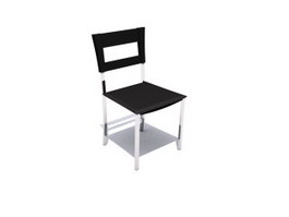 PU dining chair 3d model preview