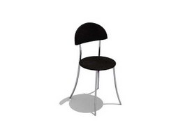 Tubular Steel Dining Chair 3d model preview
